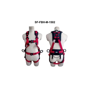 Full body harness w/aluminium Metal components