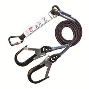 Pioner, 2 mtr. Y-formet falldemperline,2 x stilaskrok