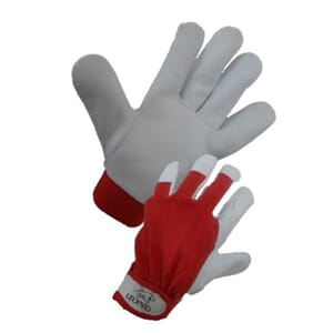 Red Driver Glove w/velcro  str. 10