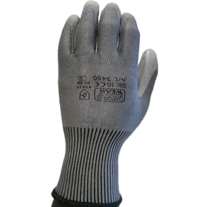 Arbeidshanske, Cut res. type: F, grå/grå