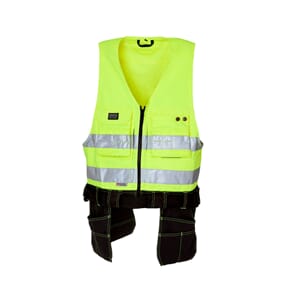 Snekkervest- Steigen, high vis, GUL