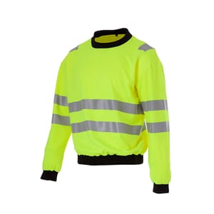 Collagegenser, Usken, HiVis Gul, EN 20471:2013 kl. 2