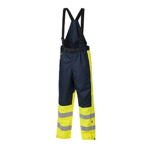 Vinterbukse,seler,vatert,electric arc,HiVis,gul/marineblå