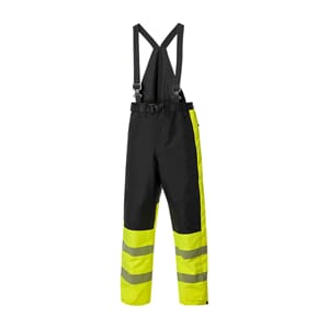 Vinterbukse - Spitsbergen,seler,vatert,HiVis,gul/sort Zebra