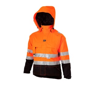 Vinterjakke m/hette K2 - Spitsbergen,vattert, HiVis, Orange