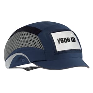 Hardcap Aerolite, Micro Peak, Navy with Badge Holder