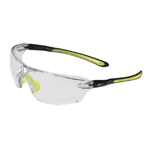 Onex Spectacle Black/Fluor Green Temples,Clear Lens KN