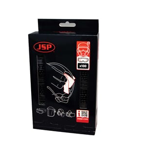 Box of 100 pre-moistened lense/PPE Wipes