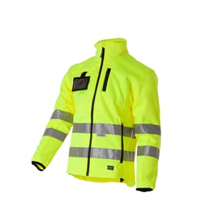Jakke, soft shell - Senja, HiVis, gul