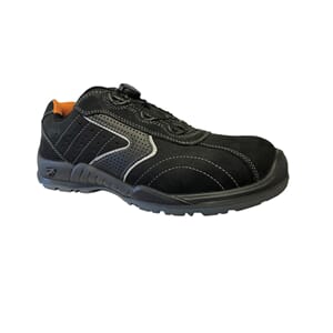 Vernesko - Odin,winwire oljet/imprignert nubuck, sort/orange