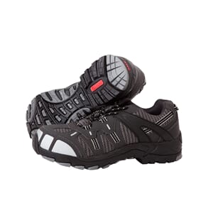 Vernesko - lett - Tor, nubuck, sort/grå